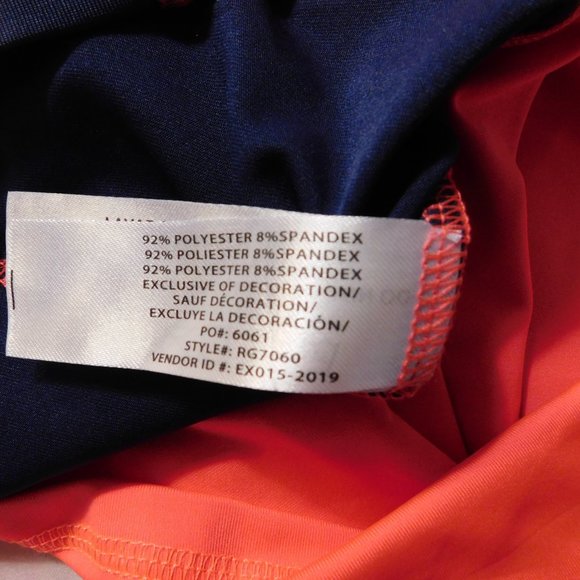 Spicy Tuna Coastal Collection Rash Guard Shirt SPF 50 XL NEW - Picture 7 of 7